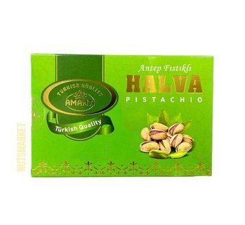 Кунжутна халва фісташка Amanti Туреччина 200г 1444 фото