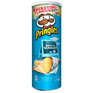 Чіпси Pringles Оцет Сіль 165г 1853 фото