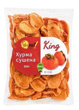 Хурма сушена King (без цукру) 500г 2873 фото
