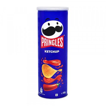 Чипси Pringles Ketchup Кетчуп 165 г 1854 фото