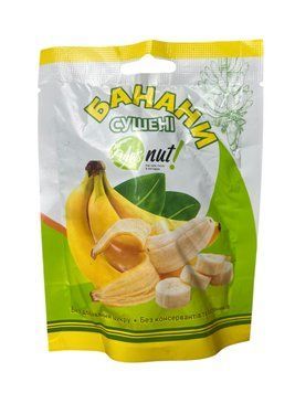 Банани в'ялені "Yes nut" 100г 2053 фото