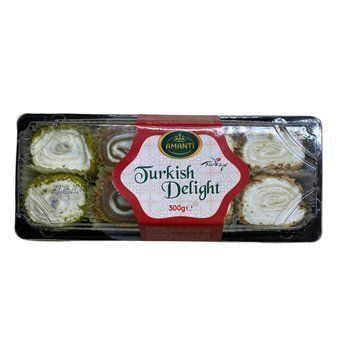 Подарунковий Рахат-лукум Аманті (Туреччина) 300г 1559 фото