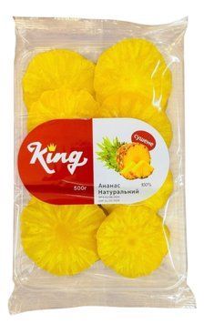 Ананас сушений натуральний KING  2868 фото