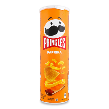 Чіпси Pringles Паприка, 165г 1821 фото