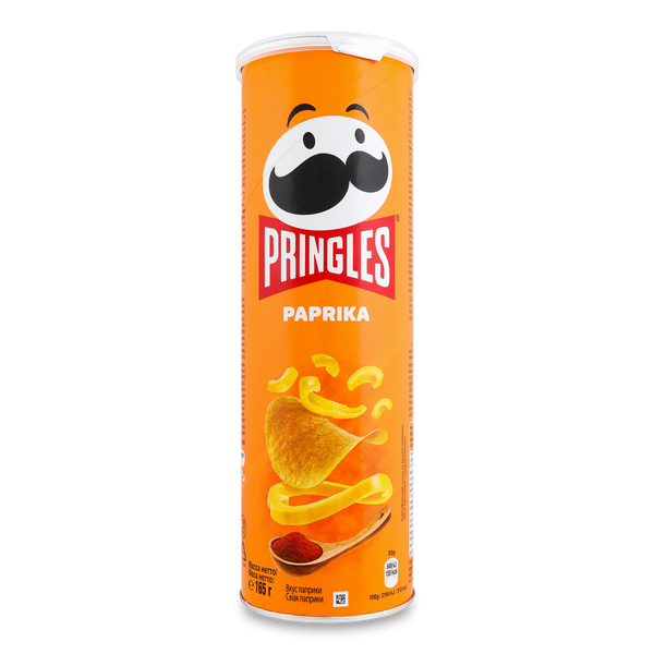 Чіпси Pringles Паприка, 165г 1821 фото